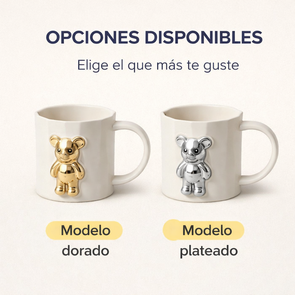 Pocillo decorativo blanco oso FK23D-229 IA 6